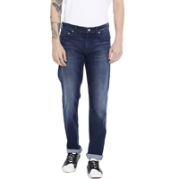 Calvin Klein Jeans Men Blue Slim Fit Mid 