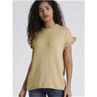 Chemistry Women Beige Solid Pullover     