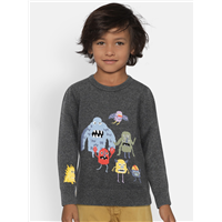 GAP Baby Boys Graphic Crewneck Sweater   