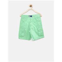 612 League Boys Green Cargo Shorts       