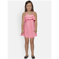 United Colors of Benetton Girls Pink Flo 