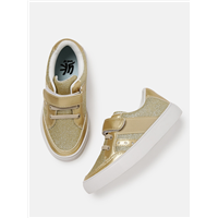 YK Girls Gold-Toned Sneakers             