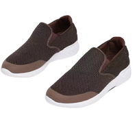 Ether Slip On Sneakers For Men  (Brown)  