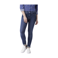 Levis Women Blue Stretchable Jeans       