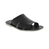 Roadster Men Black Solid Comfort Sandals 
