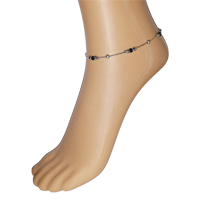 Jack Williams Silver Anklet For Women    