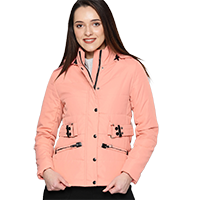 HERE&NOW Women Solid Puffer Jacket       