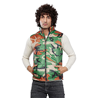 VASTRADO Camouflage Printed Jacket       