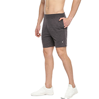 HRX Men Solid Yoga Shorts                