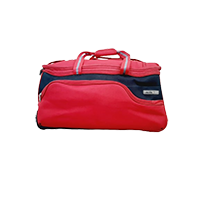 ALFA Polyester Red Travel Duffle Bag (LA 