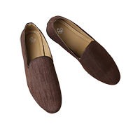House of Pataudi Men Solid Loafers       