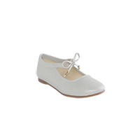 YK Girls Solid Mary Janes with Bow Detai 