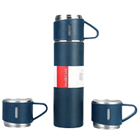 Kairos Vacuum Flask With Cups Set (Any C 