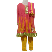 Biba Girl's Anarkali Dress               