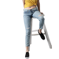 HERE&NOW Women Skinny Fit Jeans          