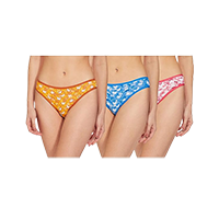 UCB Women's Cotton Bikini (Pack of 3)(Co 