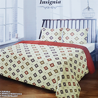 Raymond Insignia Double Bed Sheet With 2 