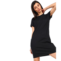 LEVI'S Women T Shirt Black Dress         