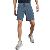 Adrenex  Solid Men Grey Sports Shorts    