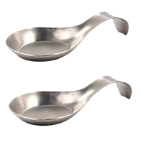 Stainless Steel Single Spoon Rest        