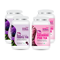 Kashmiri Pink Tea (2 pcs) + Purple Tea ( 