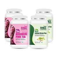 Kashmiri Pink Tea (2 pcs) + Lemon Grass  