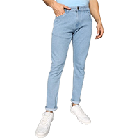 Metronaut Men Slim Mid Rise Light Jeans  