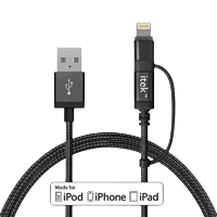 Itek CBL013-BK 2-in-1 Rapid Charge Cable 