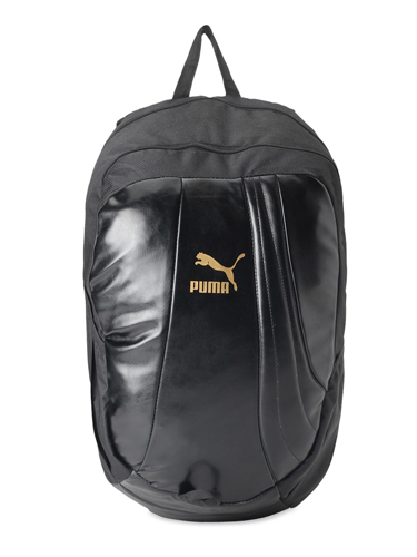 Puma Unisex Black Bytes Solid Backpack