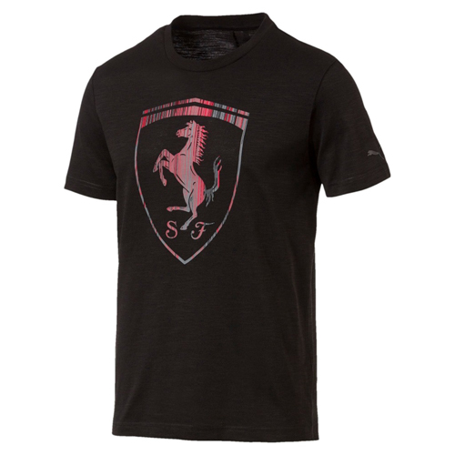 Ferrari Summer BigShield Tee Puma Black T-SHIRT