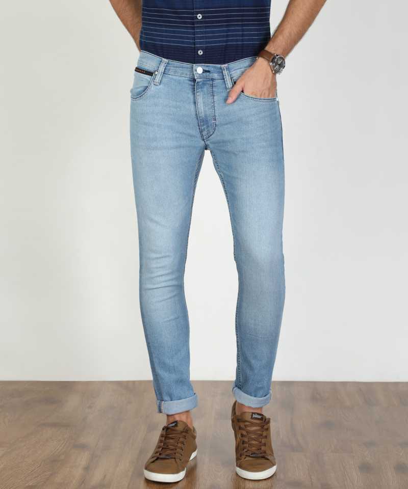 Lee  dorde Skinny Men Light Blue Jeans