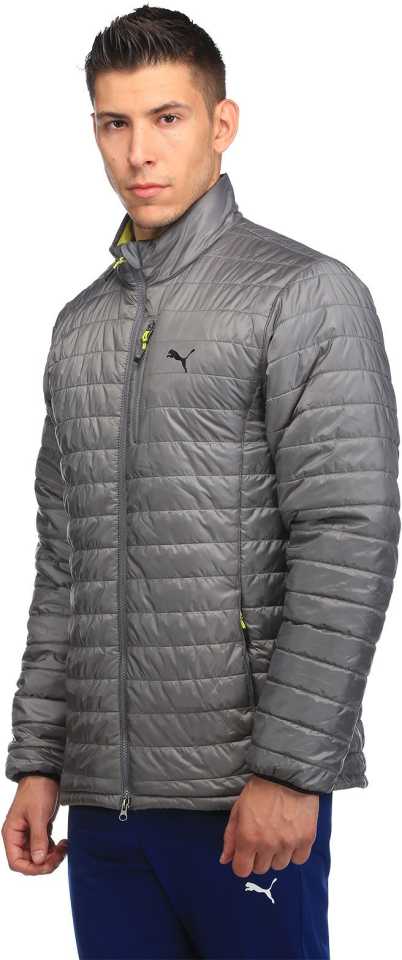 Puma Men Solid Puffer PWRWARM Quilted Jacket