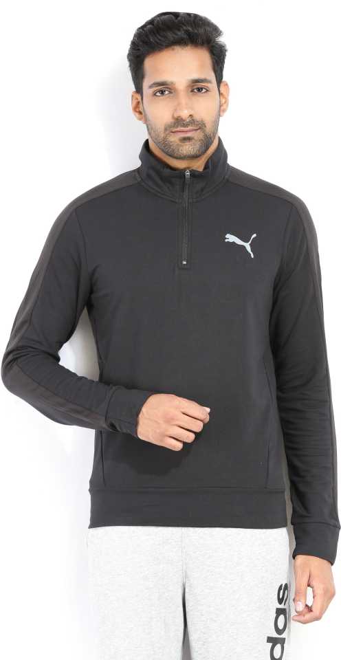 Puma Full Sleeve Solid Men Sweatshirt