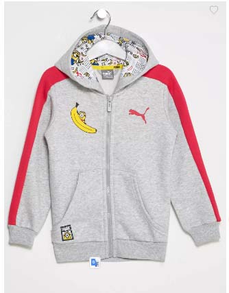 PUMA Kids Minions Hooded Jacket