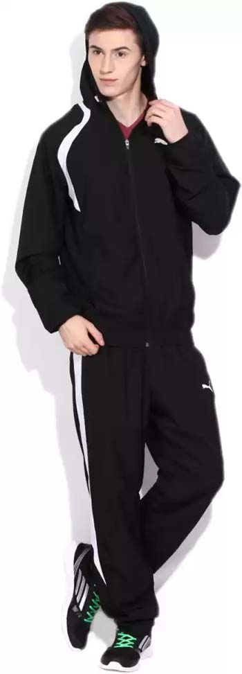 Puma Solid Men Track Suit