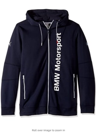 PUMA Men's BMW Motorsport Hooded Midlayer