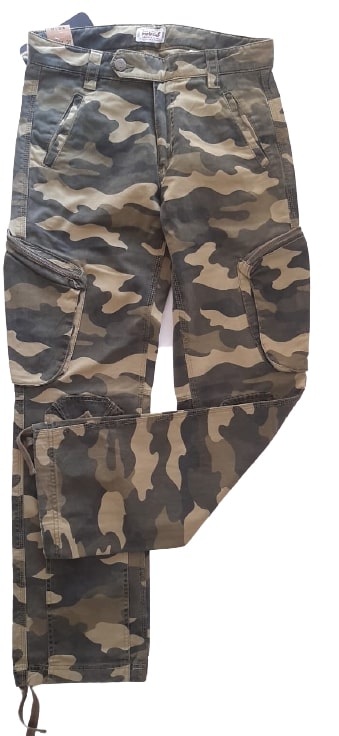 Motocult Men's Camo Cargo Pant