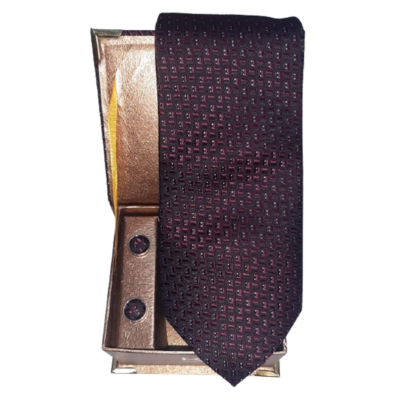 Koutons Collezioni Poly Tie and Cufflinks Set