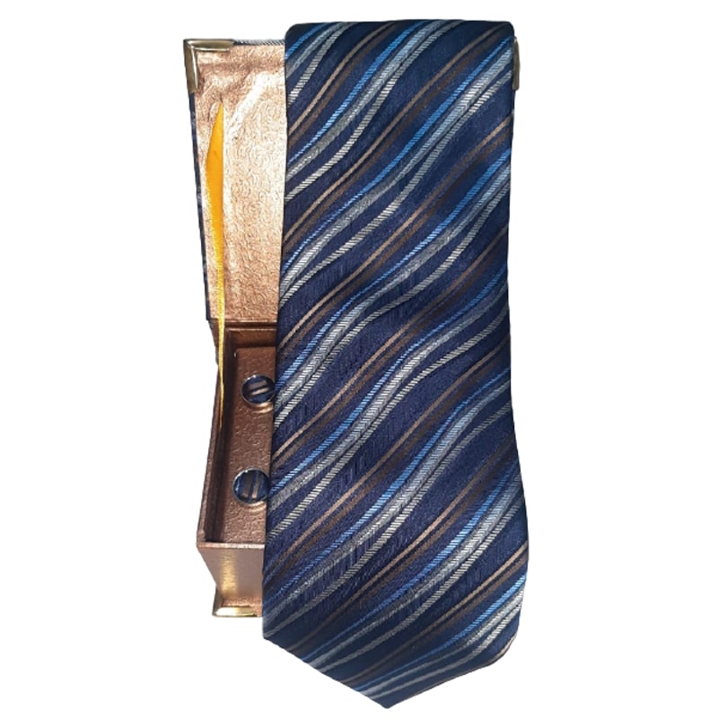 Koutons Collezioni Poly Tie and Cufflinks Set