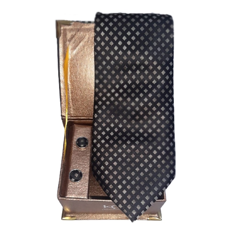 Koutons Collezioni Poly Tie and Cufflinks Set