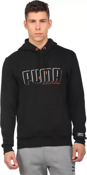 Puma Full Sleeve Graphic Print Men Sweatshirt