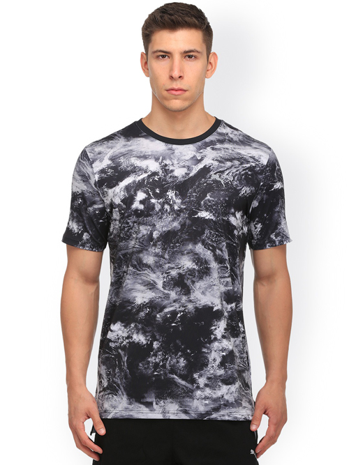 Puma Men Printed Round Neck T-shirt 