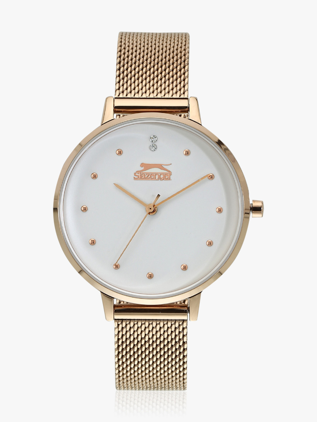 Slazenger Women White Analogue Watch