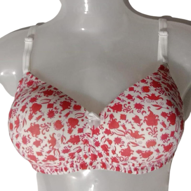 Strawberry Lenceria Women Printed Padded T-shirt Bra