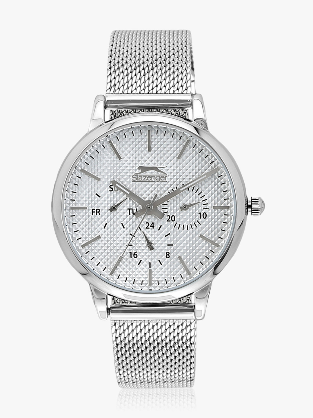 Slazenger Women Silver-Toned Analogue Watch