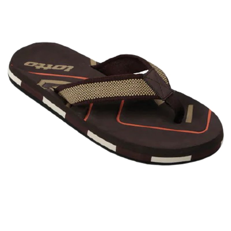 Lotto Lauro Brown Flip Flops