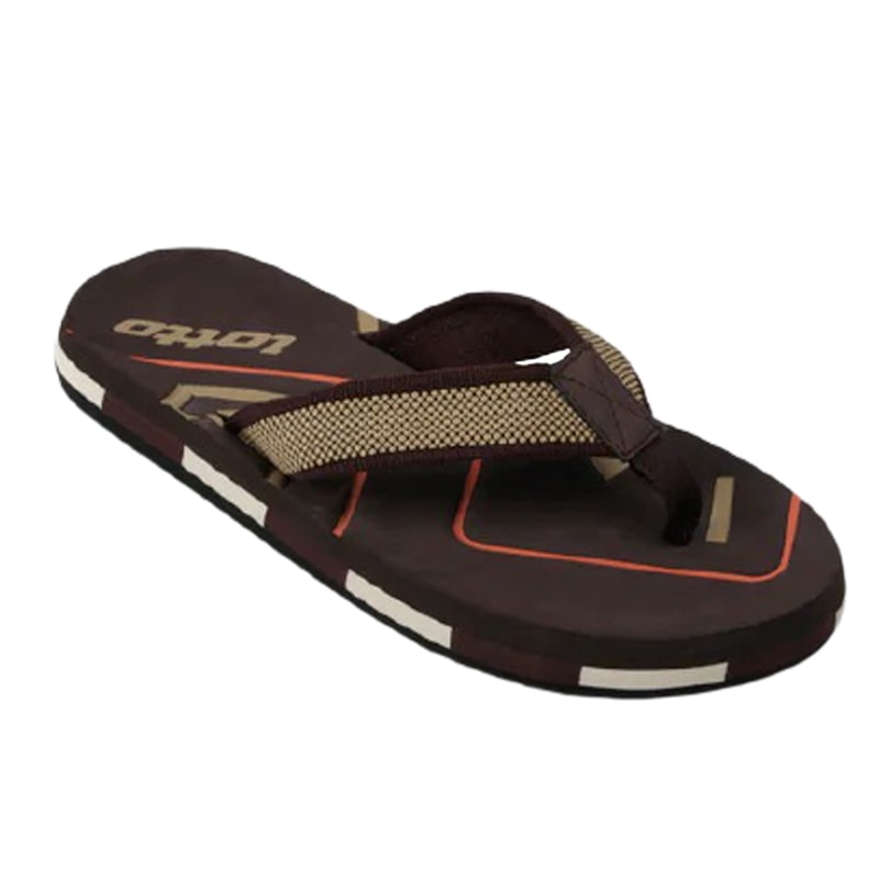 Lotto Lauro Brown Flip Flops