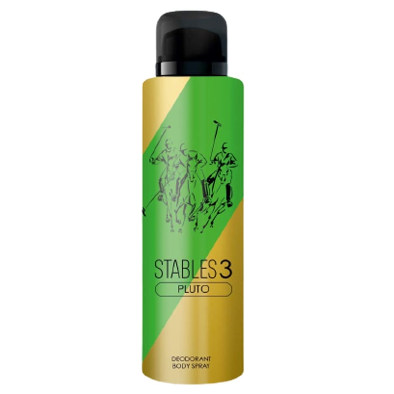  STABLES 3 Deodorant Pluto 150ml (Pack Of 3)