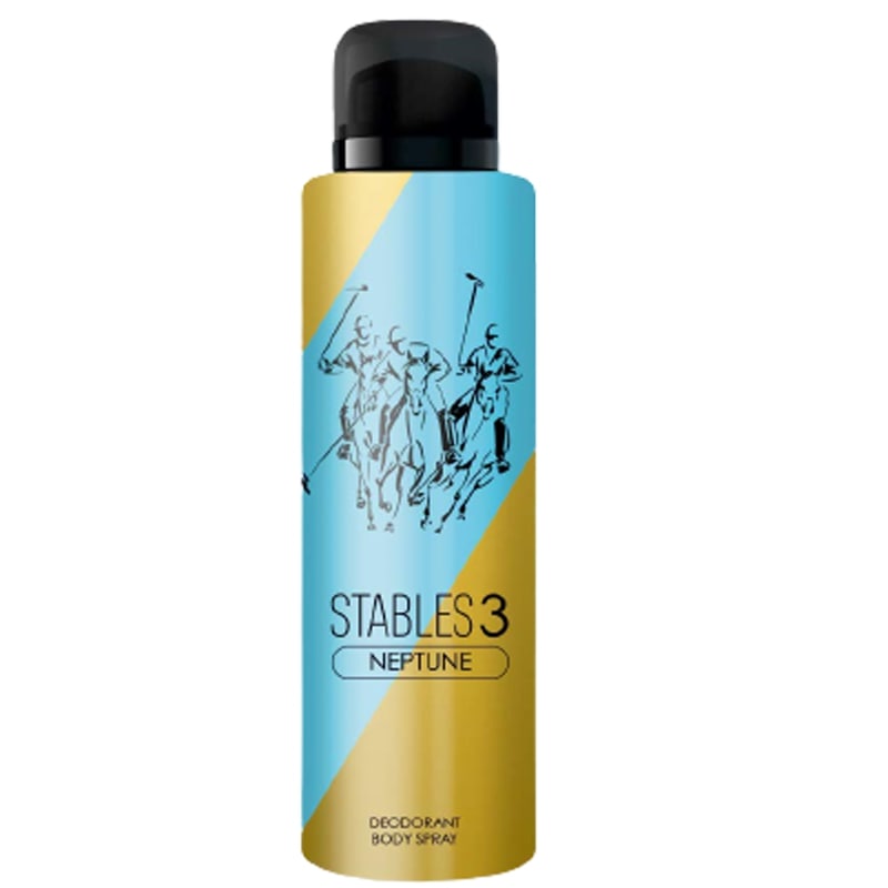 STABLES 3 150 ML DEODORANT Neptune (Pack Of 3)