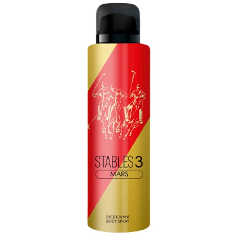 STABLES 3 150 ML MARS DEODORANT (Pack Of 3)